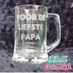 Bierpul met gepersonaliseerde opdruk